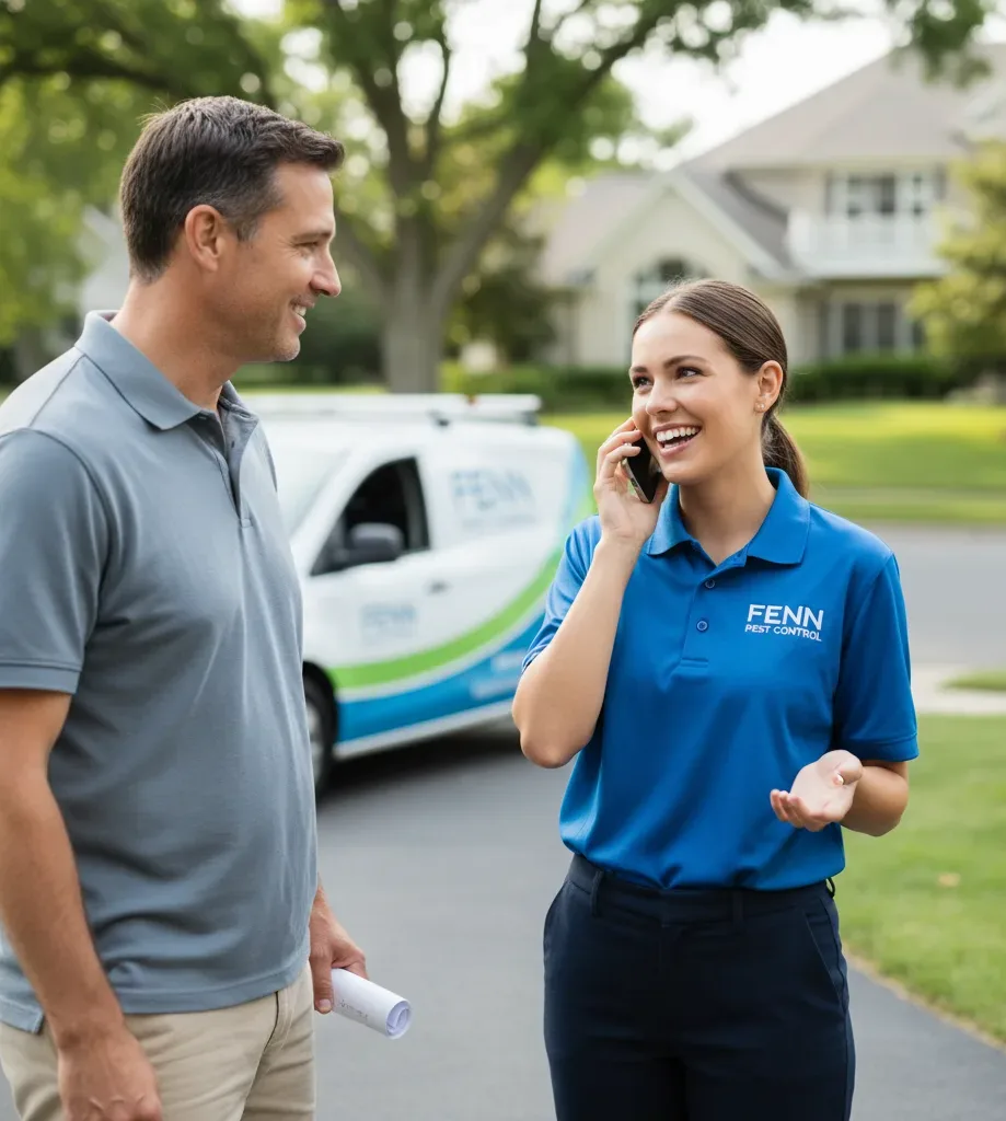 Fenn Pest Control customer support in Ransomville